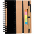 Zestaw do notatek, notatnik, długopis, linijka, karteczki samoprzylepne czarny V2991-03 (2) thumbnail
