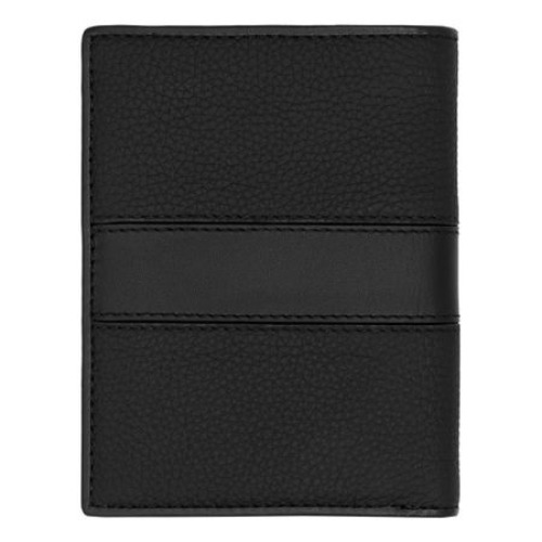 Podwójne etui na karty Delano Black Czarny NLE406A (4)