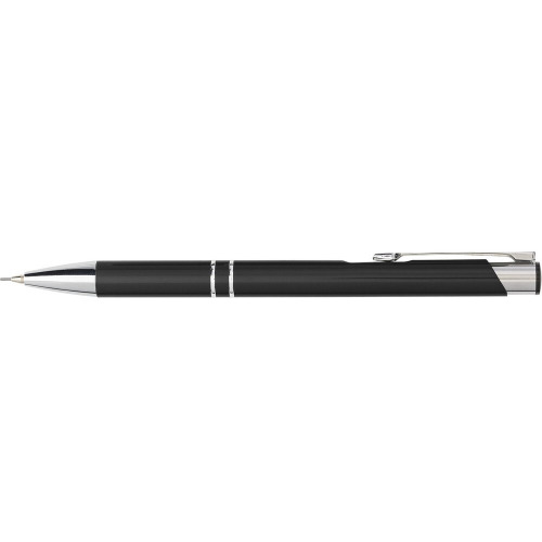 Zestaw piśmienniczy, długopis i ołówek mechaniczny czarny V1956-03 (4)
