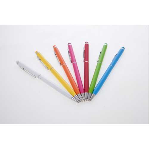 Długopis, touch pen | Dennis biały V1637-02 (1)