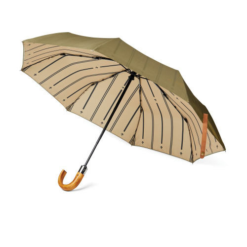 Składany parasol 21" VINGA Bosler AWARE™ RPET Zielony VG480-06 