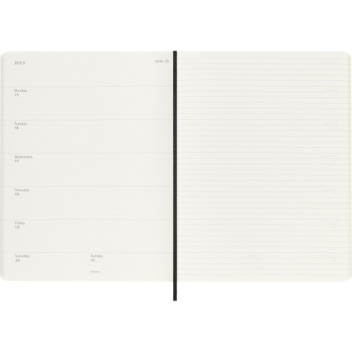 Kalendarz MOLESKINE Czarny VM493-03/2025 (4)