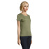 REGENT F Damski T-Shirt Melanż khaki S02758-HK-L (2) thumbnail