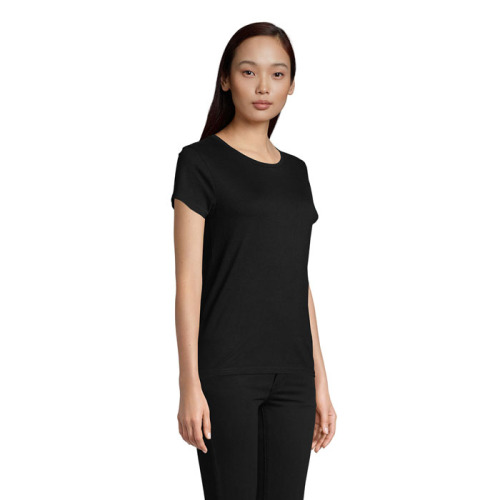 PIONEER WOMEN T-SHIRT 175g Deep black S03579-DB-M (1)