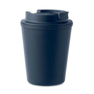 Kubek z recyklingu z PP 300 ml Dark navy