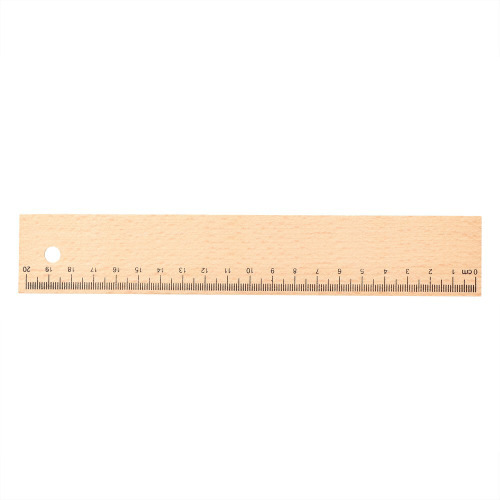 Drewniana linijka drewno V7385-17 (3)