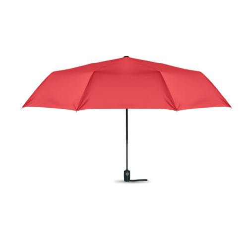 Wiatroodporny parasol 27 cali Czerwony MO6745-05 