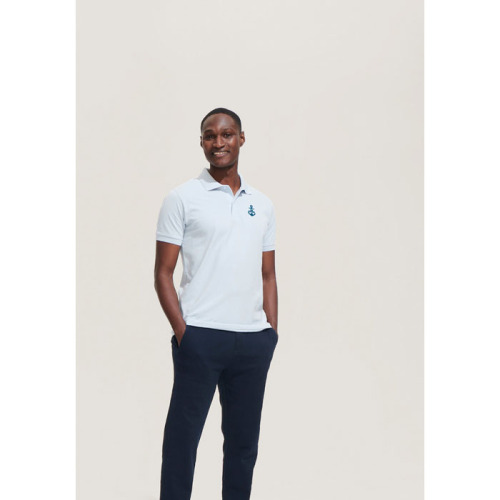 PERFECT Męskie POLO 180g Czerwony S11346-RD-XXL (3)