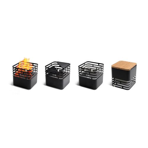 CUBE kosz & grill Czarny HO03B (1)