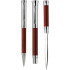 Zestaw piśmienniczy, długopis, pióro wieczne i nóż do otwierania listów drewno V1265-17 (2) thumbnail