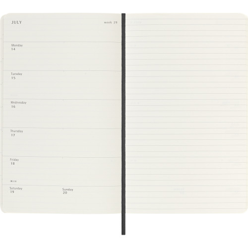 Kalendarz MOLESKINE Czarny VM398-03/2025 (10)