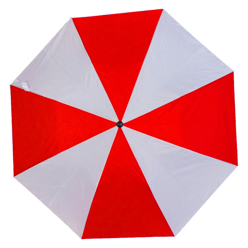 Parasol manualny, składany Biało-czerwony V4215-52 (1)