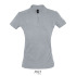 PERFECT Damskie POLO 180g Grey melange S11347-GY-S  thumbnail