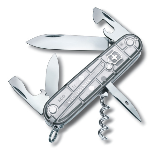 Scyzoryk SPARTAN silvertech Victorinox transparent Przeźroczysty 13603T766 