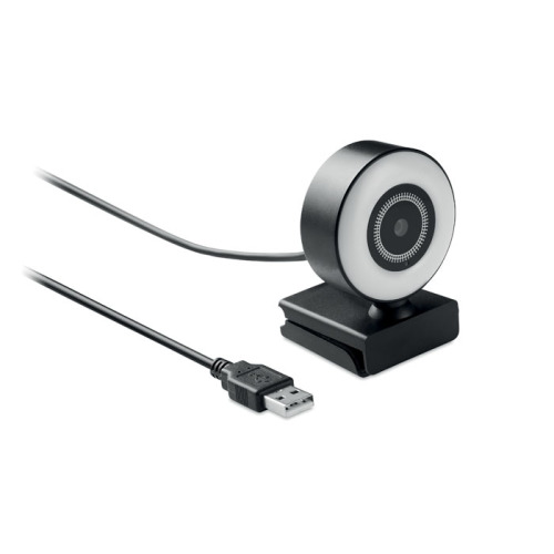 Kamera 1080P HD i lampa czarny MO6395-03 