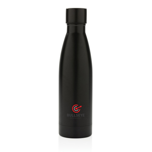 Butelka termiczna 500 ml, stal nierdzewna z recyklingu Black P433.271 (5)