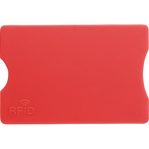 Etui na kartę kredytową, ochrona RFID Czerwony V9878-05 (1)