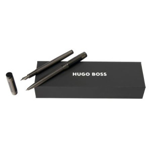 Zesatw upominkowy Hugo Boss pióro wieczne i długopis - HST4962D + HST4964D