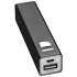 Power bank metalowy 2200 mAh PORT HOPE Czarny 302903  thumbnail