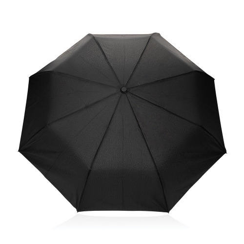 Mały parasol automatyczny 21" Kaycey AWARE™ RPET Czarny P850.7001 (1)