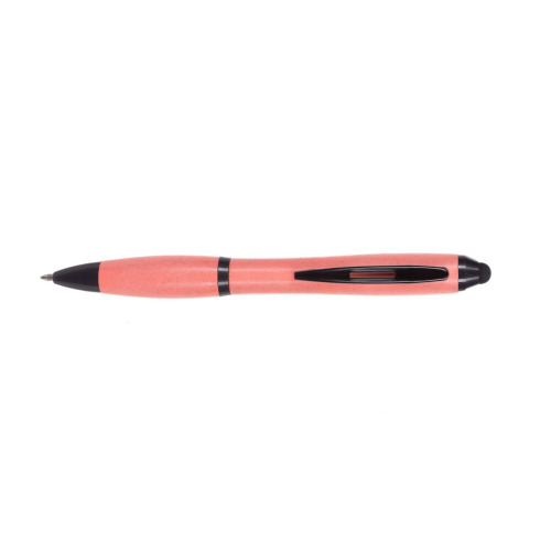 Bambusowy długopis, touch pen różowy V1933-21 (5)