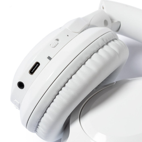 Składane bezprzewodowe słuchawki nauszne ANC biały V0279-02 (8)