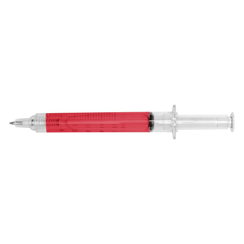 Długopis "strzykawka" | Christine czerwony V1524-05 (9)