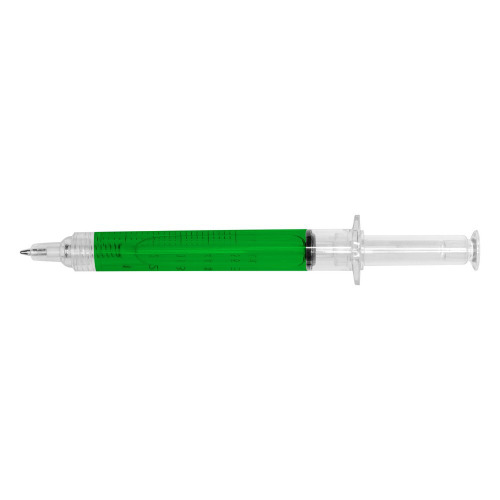 Długopis "strzykawka" | Christine jasnozielony V1524-10 (12)