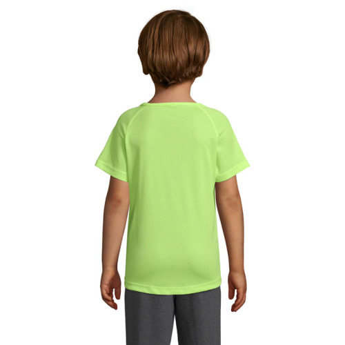 SPORTY Dziecięcy T-Shirt Neon Yellow S01166-NE-XXL (1)