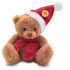 Nathan Brown, pluszowy miś świąteczny brązowo-czerwony HE261-56 (16) thumbnail