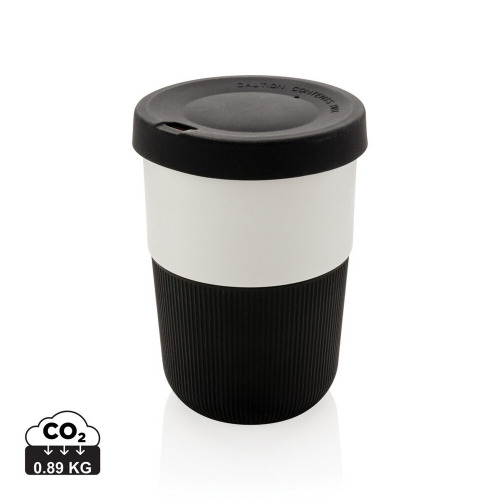 Kubek podróżny 380 ml Coffee to go z PLA Czarny P432.831 (8)