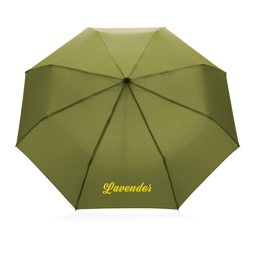 Mały bambusowy parasol 20.5" Impact AWARE™ rPET Zielony P850.577 (4)