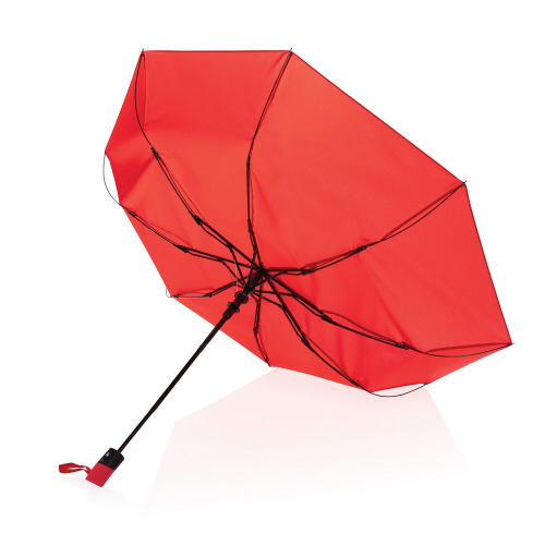 Mały parasol automatyczny 21" Impact AWARE™ rPET Czerwony P850.594 (2)