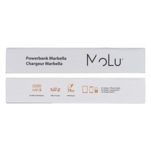 Power bank 20 000 mAh MARABELLA MoLu czarny