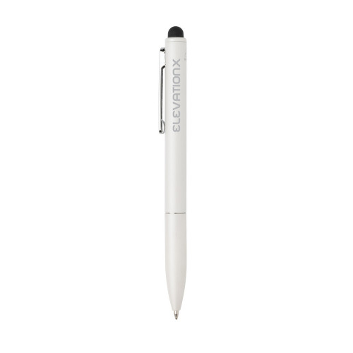 Długopis, touch pen Kymi, aluminium z recyklingu Biały P611.233 (4)