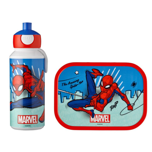 Lunch Set Campus Spiderman 107410165396 Wielokolorowy MPL107410165396 