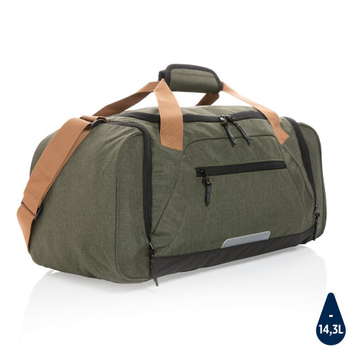 Torba sportowa, podróżna Impact AWARE™ rPET Urban Zielony P707.097 