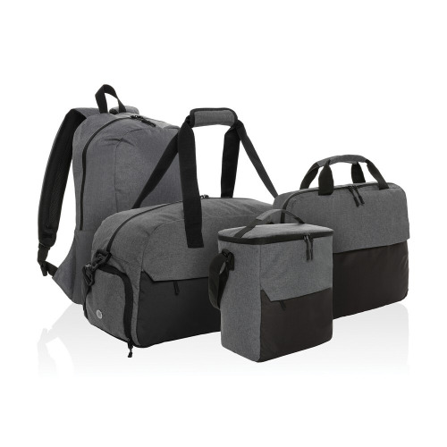 Torba na laptopa 15,6" AWARE™ Kazu, poliester z recyklingu szary P732.172 (6)