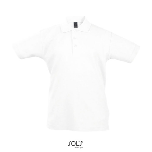 SUMMER II Dziecięce POLO Biały S11344-WH-XL 