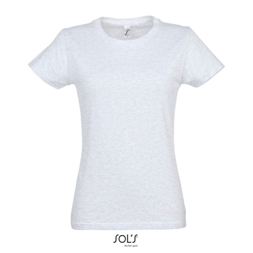 IMPERIAL WOMEN T-SHIRT 190g Popiół S11502-AS-L 