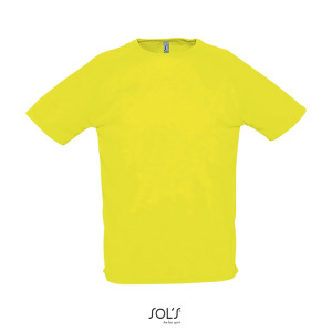 SPORTY Męski T-SHIRT 140g Neon yellow