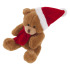 Pluszowy miś świąteczny | Nathan Brown brązowo-czerwony HE261-56 (2) thumbnail