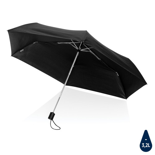 Parasol automatyczny 20.5" Swiss Peak AWARE™ RPET Black P850.321 