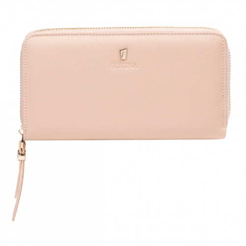 Portmonetka podrózna Mademoiselle Beige Pastel Pink FEL222Q (1)