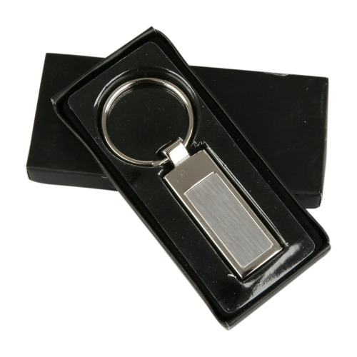Prostokątny brelok do kluczy | Stella srebrny V2028-32 