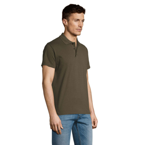 SUMMER II Męskie POLO 170g Army S11342-AR-XXL (2)