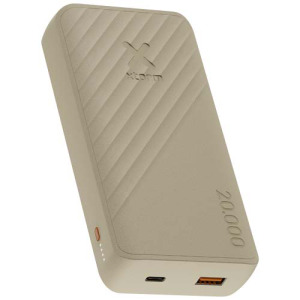 Xtorm XG220 Go2 powerbank 15 W 20 000 mAh z szybkim ładowaniem Sandstone