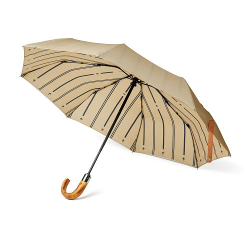 Składany parasol 21" VINGA Bosler AWARE™ RPET Szary VG480-19 