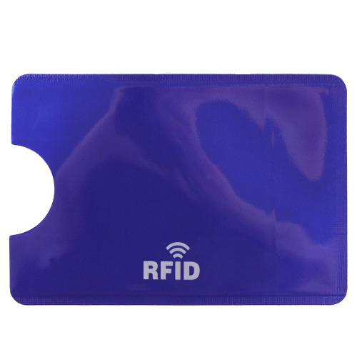 Etui na kartę kredytową, ochrona RFID Granatowy V0486-04 (1)