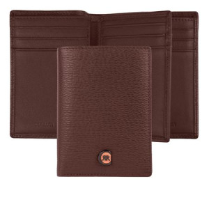 Etui na karty with flap Bond Brown Brązowy